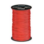 EXTEDRG 100 Meters Paracord Rope 4mm Outdoor Camping Binding Rope (Red)