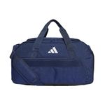 adidas Unisex Tiro League Duffel Bag, Team Navy Blue 2 / Black/White, S