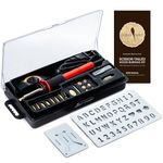 Wood Burning Kit 22PCS, Adjustable Temperature Pen with 18 Tips&Accessories All in a Storage Case - Complete Gift for Mastering The Art of Pyrography