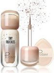 Freckle Pen Stamp with Silicone Puff, Waterproof Fake Freckles Makeup
