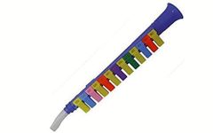 ShopiMoz Mouth Organ Flute/Trumpet Shaped 13 Key Note Melodica Portable Wind Piano Toy