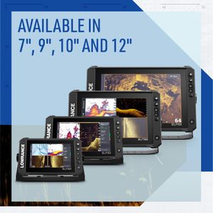 Lowrance Elite FS 7 Fish Finder – 7" Display, Sonar GPS Combo
