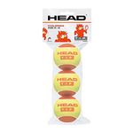 HEAD Tip Pack Stage 3 Tennis Balls,Red