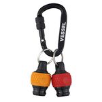 Vessel QB-22K2RY Ball Grip Quick Catcher, Set of 2 (Red/Yellow) Bit Holder