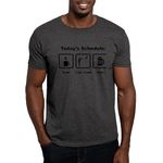 CafePress - Bird Watching - 100% Cotton T-Shirt Charcoal