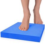 Balance Pad,Foam Balance Pad for Physical Therapy,Exercise Balance Pad for Workout,Ultra-soft Memory Foam Knee Cushion for Fitness, Stability Training, Roller Wheel Mat (15.7" x 13" x 2")