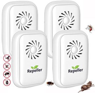 Ultrasonic Pest Repeller, 2024 New Electronic Mouse Repellent plug in Pest Control for Mouse, Anti, Rat, Spider, Rodent, Fly, Mosquitoes, Harmless to Pets and Human
