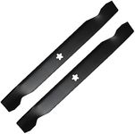 (2 Pack) Replacement High Lift Lawn Mower Blades for Craftsman Husqvarna Poulan 127843 138498 138971 532127843 532138498 532138971, Fits Craftsman LT1000 DYT4000, Husqvarna YTH18542 42” Deck Mower