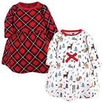 Hudson Baby Baby Girls' Cotton Dresses, Woodland Friends, 9-12 Months