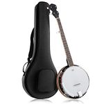 Jameson Guitars BJ05RHBANJO 5-String Banjo 24 Bracket with Closed Solid Back and Geared 5th Tuner