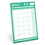 Knock Knock Magnetic What I Ate Pad, Meal Tracker Note Pad with Magnet, 6 x 9-inches