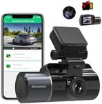 AIPLUGER 3 Channel WiFi Dash Cam, S