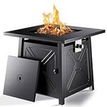 Ciays 28 Inch Gas Fire Pit Table, 5