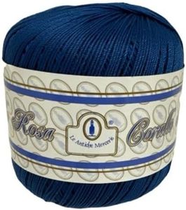 COTONE PER UNCINETTO NUMERO 5 FILO DI SCOZIA GOMITOLO DA 100 GRAMMI (BLUETTE 31)