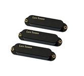 Lace Sensor Gold Single Coil Pickup Set - Black