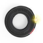 HEATIT PLSR1 100-feet 120V Industrial and Commercial Grade Self Regulating Heating Cable Long Term use Design, Heavy Duty, Wet or Dry