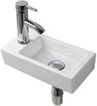 Wall Hung Basin Sink Small Cloakroo