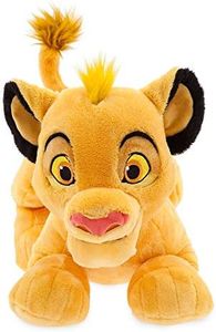 Disney Store Peluche di Simba, Il Re Leone, 41cm/16, in morbido tessuto di peluche con dettagli ricamati e soffice coda, per tutte le età