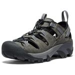 KEEN Men's Arroyo 2 Closed Toe Hiking Sandal, Steel Grey/Midnight Navy, 14