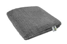 SOFTSPUN Microfiber High Loop Gym & Sports Towels for Men & Women 1pcs Grey 380 GSM 40X60cms Fast Drying Super Absorbent Lightweight & UltraCompact Sweat Towels for Working Out CampingTravel.