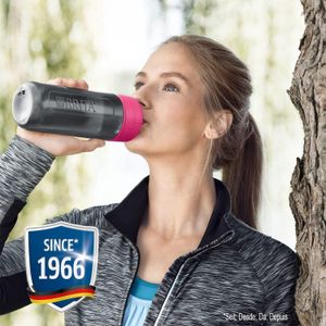 BRITA Active Water Filter Bottle – Pink, Portable BPA-Free