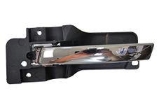 PT Auto Warehouse CH-2905M-FL - Interior Inner Inside Door Handle, Chrome Lever - Driver Side Front