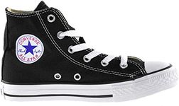 Converse Unisex-Child Sneaker, Black, 6 Big Kid