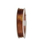 ART IFACT 100 Meters Enameled Copper Wire of 38 Gauge - 99.9% Pure Copper Wire on Spool- Winding Wire - Magnetic Wire (38 Gauge (0.15mm Diameter))