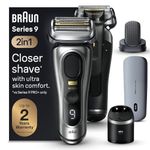 Braun Series 9 PRO+ Electric Shaver, Holiday Gifts for Men, Shaving Kit with 5 Pro Shave Elements and ProComfort Head, SmartCare Center