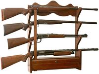 American Furniture Classics Model 840, 4 Gun Wall Rack
