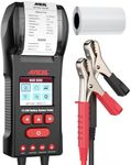 ANCEL BST600 12V 24V Automotive Battery Tester with Printer, 100-2000 CCA | Battery Health, Cranking and Charging Tests for Flooded, AGM, EFB and GEL Lead-acid Batteries in Cars, Trucks, RVs and Boats