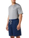 Under Armour Men's Standard Tech Mesh Shorts, Academy (408)/Steel, Large Tall