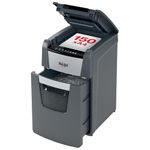 Rexel Optimum Auto Feed+ 150 Sheet Automatic Cross Cut Paper Shredder, P-4 Security, Small Office Use, 44 Litre Removable Bin, 2020150X, Black