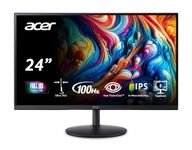 Acer SH242Y Ebmihx 23.8" Full HD (1920 x 1080) Widescreen IPS Monitor |AMD FreeSync | 1ms (VRB) | up to 100Hz Refresh | 2 Speakers | 1 x HDMI 1.4 Port, 1 x VGA Port & 1 x Audio-Out | HDMI Cable Incl.