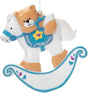 Baby's First Christmas Rocking Horse Ornament