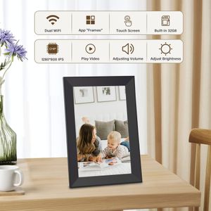 Frameo 10.1" Digital Photo Frame – WiFi, Touchscreen Display