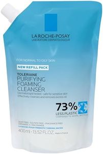 La Roche-Posay Toleriane Purifying Foaming Facial Cleanser, Niacinamide + Ceramides + Prebiotic Thermal Water, Oil Free Face Wash For Oily Skin, Pore Cleanser Safe For Sensitive Skin, Soap Free