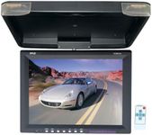 Pyle PLVWR1544 15.1-Inch Flip Down Roof Mount T Feet LCD Monitor and IR Trasnmitter