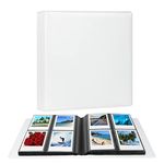 192 Pockets Photo Album for Fujifilm Instax Wide 300, Fits Polaroid OneStep/POP/Originals 600/SX70 Camera 3.5x4.5 Inch Photo and i-Type Film Album (White)