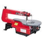 MemoryField 16-Inch Adjustable Speed Scroll Saw – Precision Electric Cutting Tool – Extra-Large Adjustable Tilting Table – Particulate Collection Port, Safety Blade Guard, 1A Power