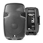 Vonyx SPJ-1500A 15" Active PA Speaker with Wide Dispersion Horn - Hi-End System 800W