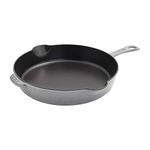 Staub Cast Iron 11-inch Traditional Skillet - Graphite Grey