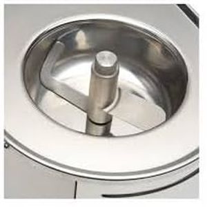 Musso Mini Lussino Ice Cream Maker – Compact Stainless Steel