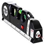 Bluedeal Digital Distance Laser Level Spirit Level Meter Pro 3 Leveller Black 2 Line Measuring Tape Measurement Tool