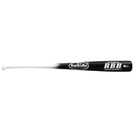 BamBooBat by Pinnacle Sports Equipment INC. Youth Durable Bamboo Baseball Bat for Players Aging 5-13 Years Old, White Handle/Black Barrel, 30 Inch, YHWBB30