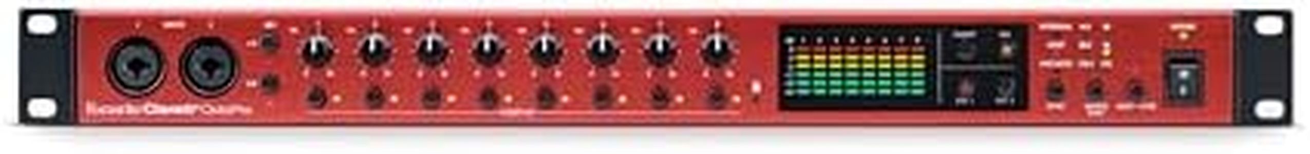 Focusrite Clarett+ OctoPre - Préampli micro ADAT de 8 entrées/8 sorties de qualité professionnelle, avec une large plage dynamique, un niveau de bruit très faible et le mode Air analogique
