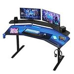 Melodyblue Gaming Desk with LED Lig