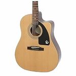 Guitar Acoustic Epiphone AJ100CENACH AJ-100Ce Aco/El Nat