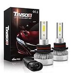 ZIHAOE 9012 LED Car Headlight Bulb, 110W Headlight Kit, 20000lm 6000K White, 9V-32V Car Headlight Replacement Kit, Halogen/Xenon Bulb Replacement Kits, 55W / Bulb, 2Pcs / Set