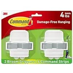 Command Broom and Mop Grippers, 2-G